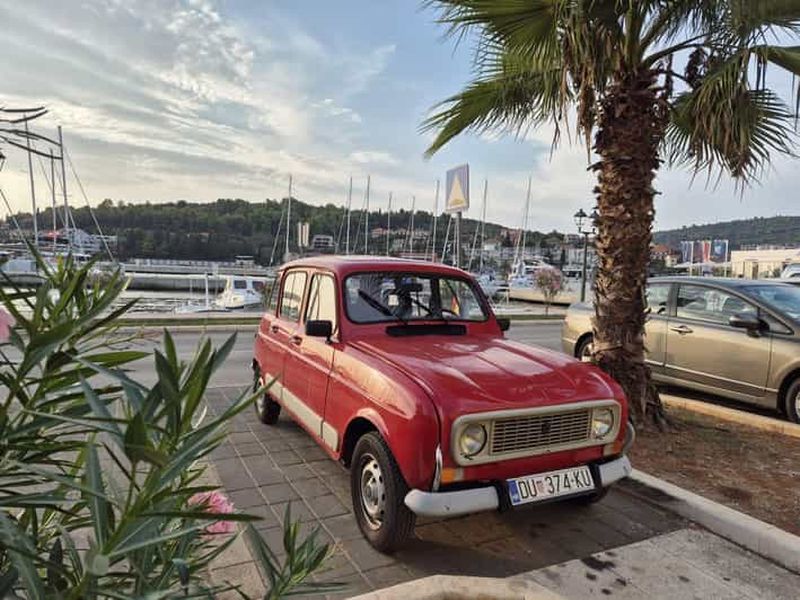 Billet Korčula : circuit en voiture ancienne avec dégustation de vin et d'huile d'olive