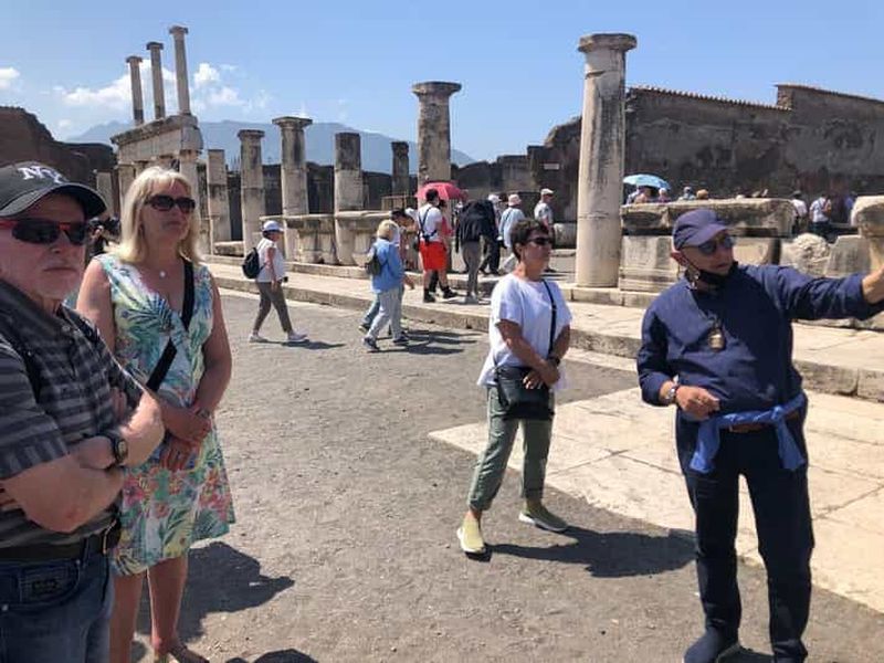 Billet Sorrente : Coupe-file Pompéi Express en train