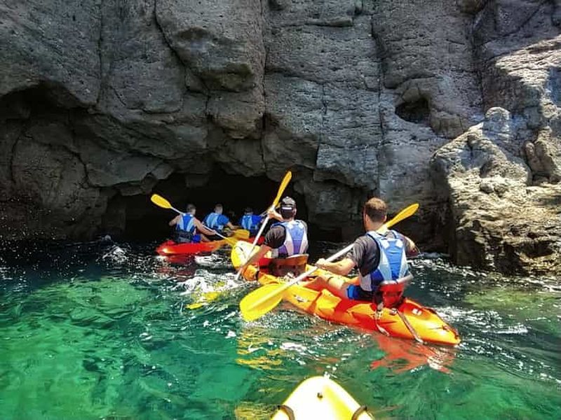 Billet Kayak sur les cuevas et acantilados de Mogan