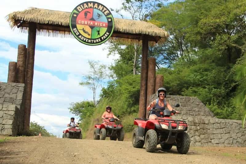 Billet Guanacaste : Tour en VTT du parc d'aventure écologique de Diamante