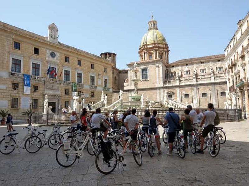 Billet Palerme : visite guidée à vélo avec dégustation de cuisine de rue