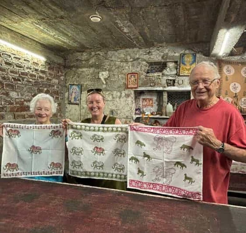 Billet Visite de Jaipur avec atelier de poterie bleue et d'impression