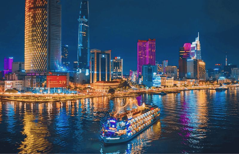 Billet Hô-Chi-Minh-Ville : visite citadine privée et dîner-croisière