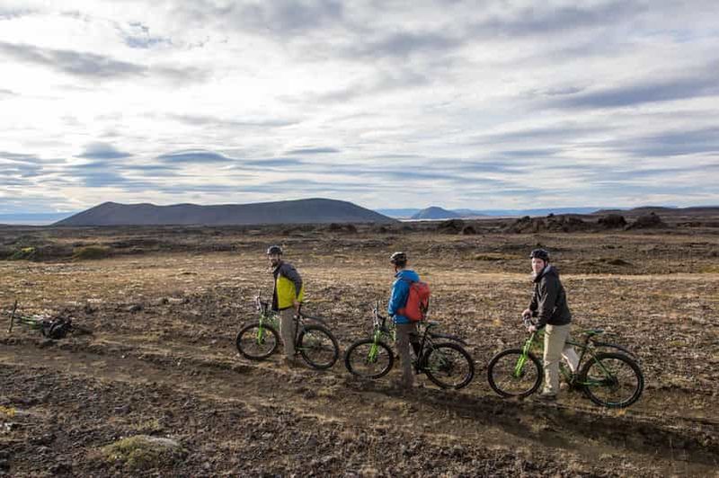 Billet Reykjahlíð : visite à vélo des bains naturels de Mývatn avec billet d'entrée