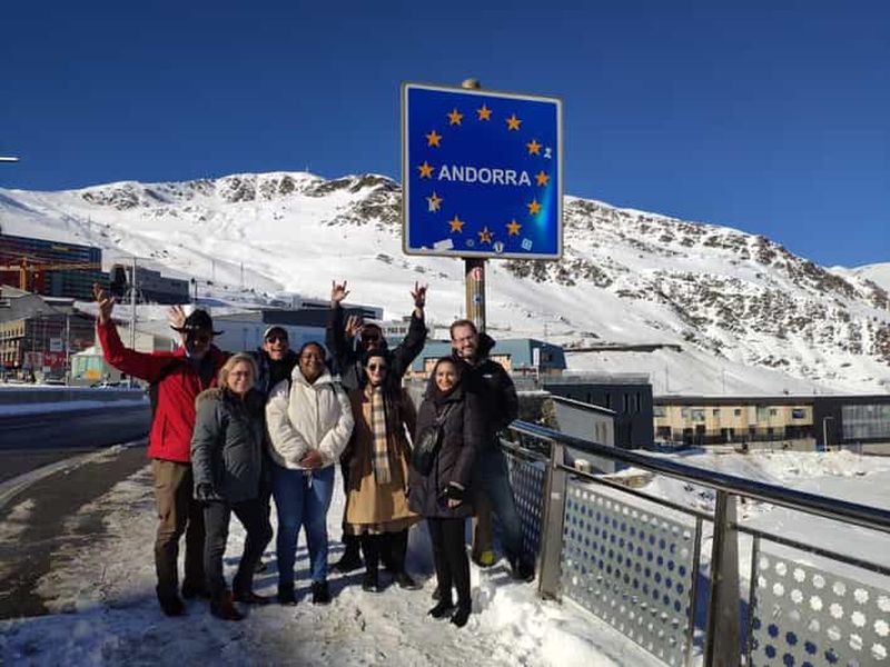 Billet Barcelone : visite d'une journée dans trois pays, Andorre, France et Espagne