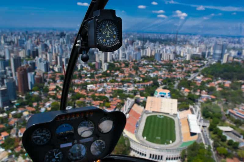 Billet São Paulo : visite touristique de 20 minutes en hélicoptère