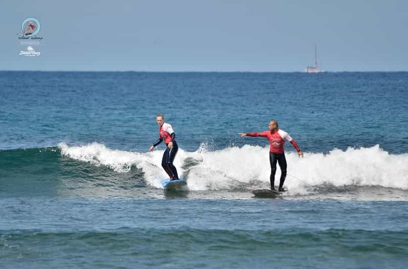 Billet Tenerife : cours de surf pour débutants et intermédiaires