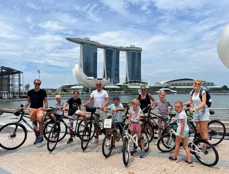 Billet Singapour : visite d'une demi-journée à vélo dans un cadre historique