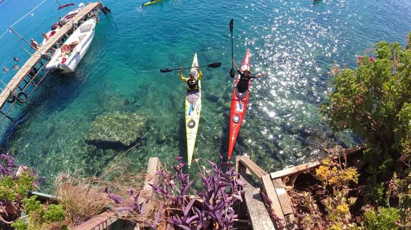 Billet Fethiye : visite d'une demi-journée en kayak de mer sur l'île Saint-Nicolas