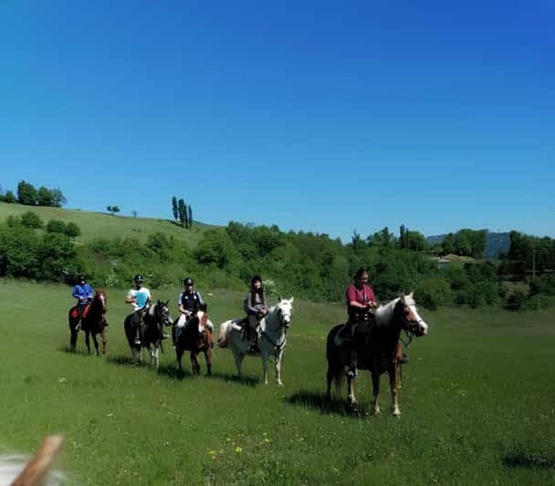 Billet Vergato : balade à cheval avec déjeuner dans une ferme