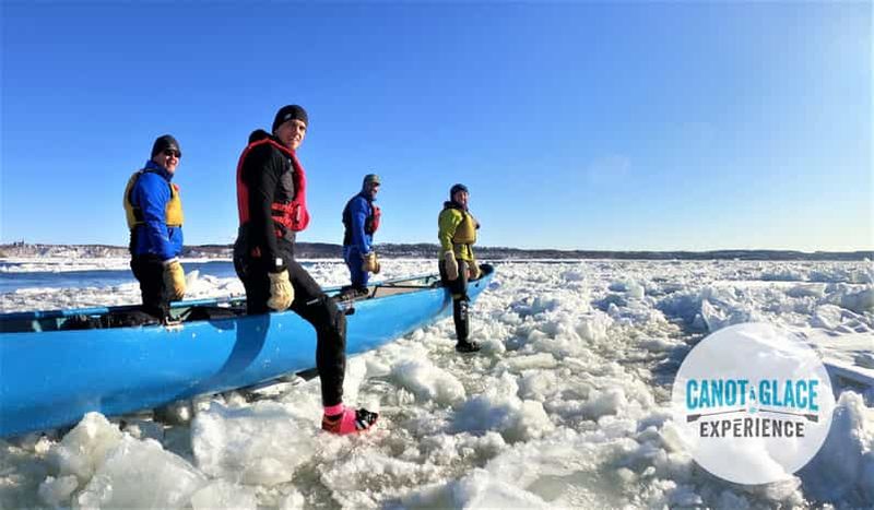 Billet Québec : canoë sur glace, chocolat chaud et sauna