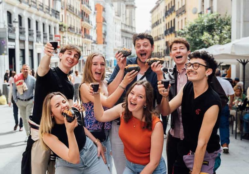 Billet Visite guidée culinaire de Madrid avec tapas et vin espagnol