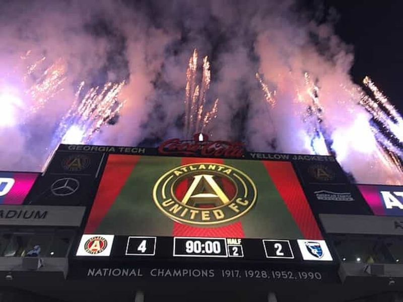 Billet Match de football de l'Atlanta United au Mercedes-Benz Stadium