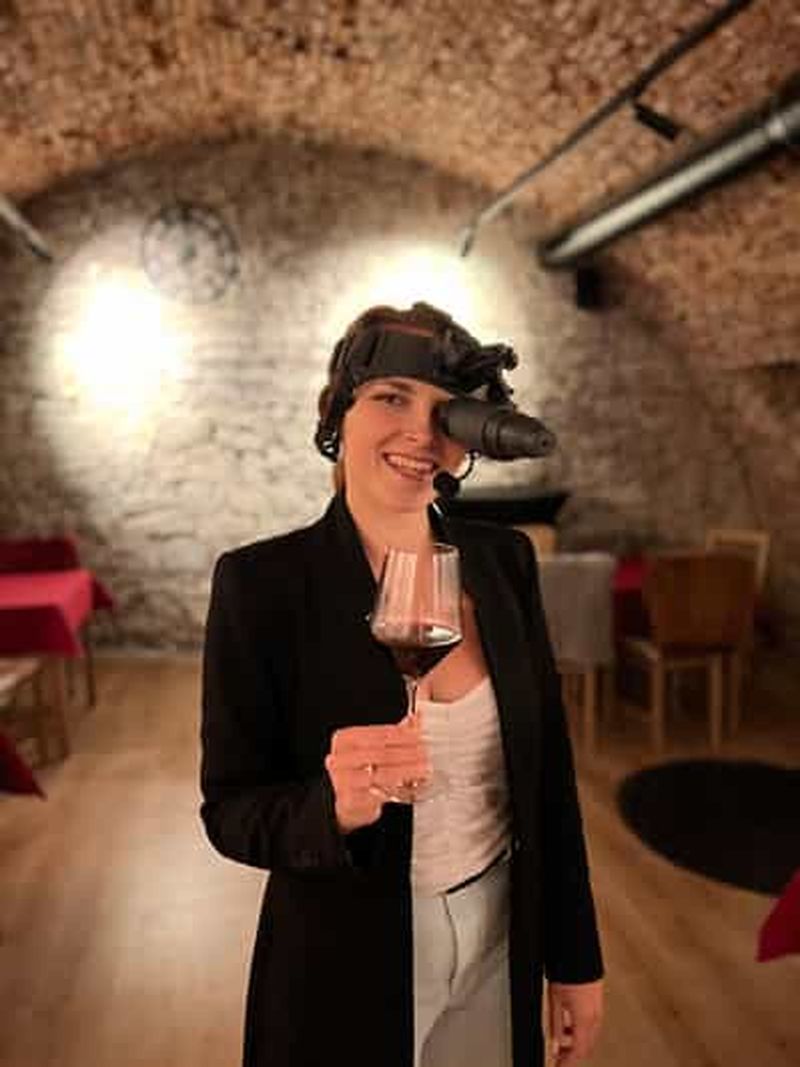 Billet Bratislava : Dégustation de vin dans l'obscurité