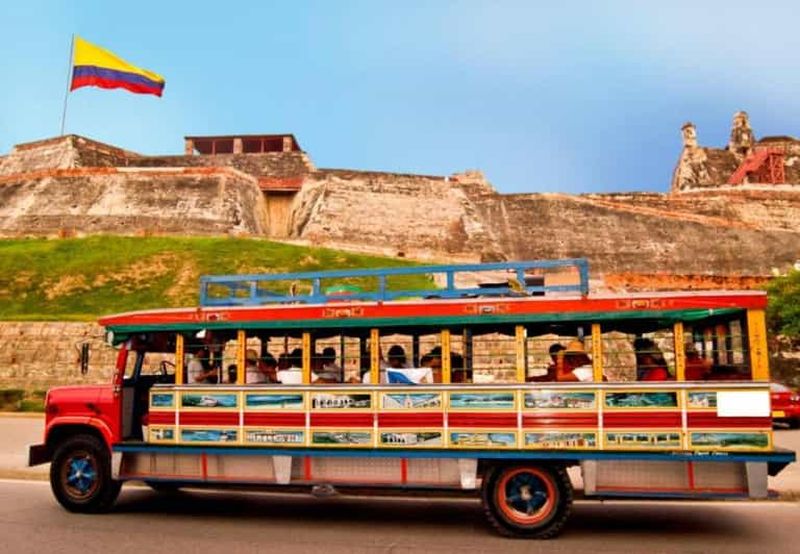 Billet Carthagène : Expérience Full Fiesta – Baie, Chiva et Disco