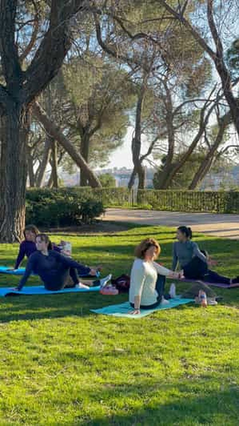 Billet Madrid : Pilates au Templo de Debod, matin ou soir