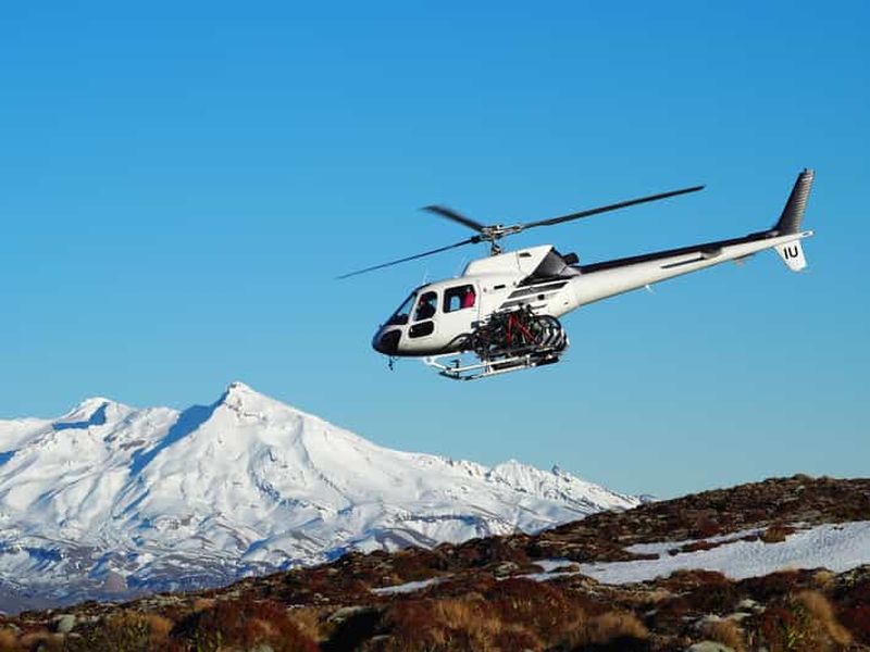 Billet Taupo : la seule expérience privée d'héliski dans les îles du Nord