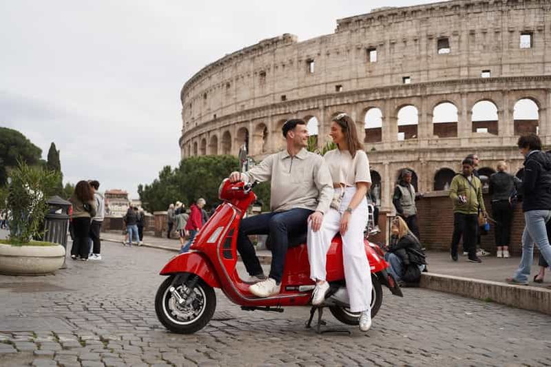 Billet Vespa - Service œnologie et photographie à Rome
