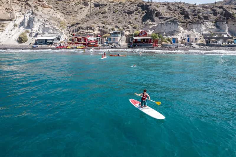 Billet Santorin : Expérience de yoga et de stand-up paddle (SUP)
