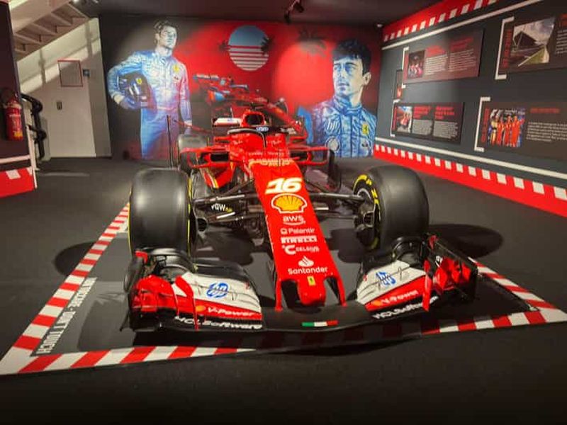Billet Au départ de Bologne : musées Ferrari, visite de l'usine et simulateur de F1