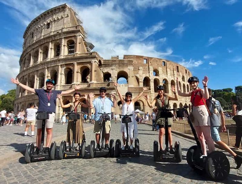 Billet Rome : Visite en Segway