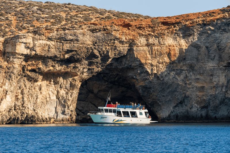 Billet Malte : croisière en bateau dans le lagon bleu, à Comino et à Gozo
