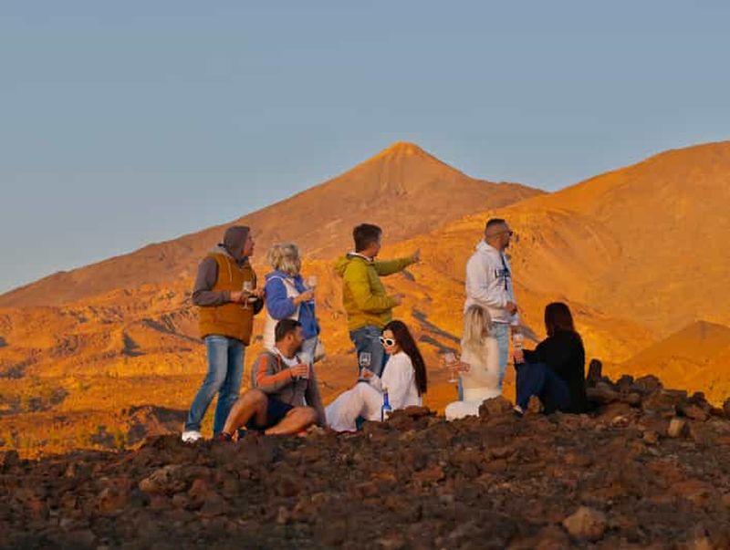 Billet Randonnée au coucher du soleil sur le Teide et visite en petit groupe
