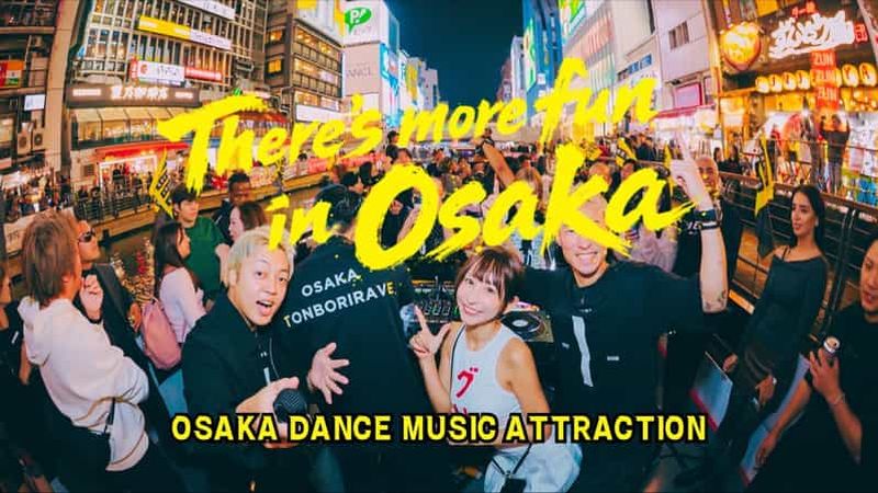 Billet Dotonbori : croisière TONBORIRAVE et DJ (entrée gratuite à la boîte de nuit Piccadilly)