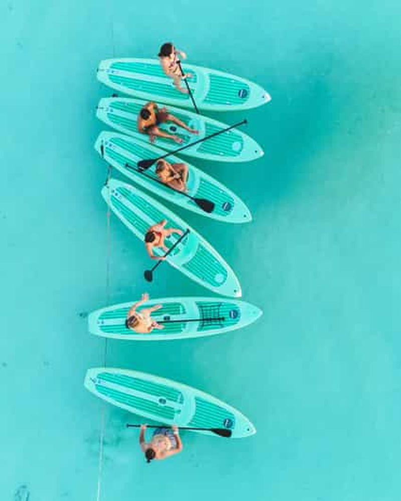 Billet Excursion en stand up paddle à Bacalar au lever du soleil avec petit déjeuner