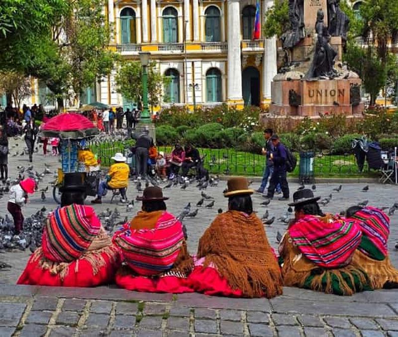 Billet Visite à pied de La Paz sur le thème de la politique