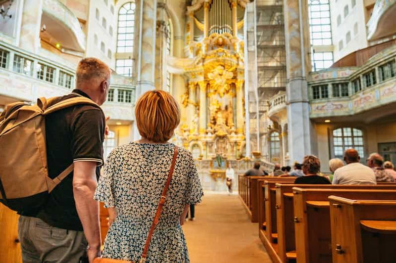 Billet Dresde : Église Notre-Dame Visite guidée de la galerie