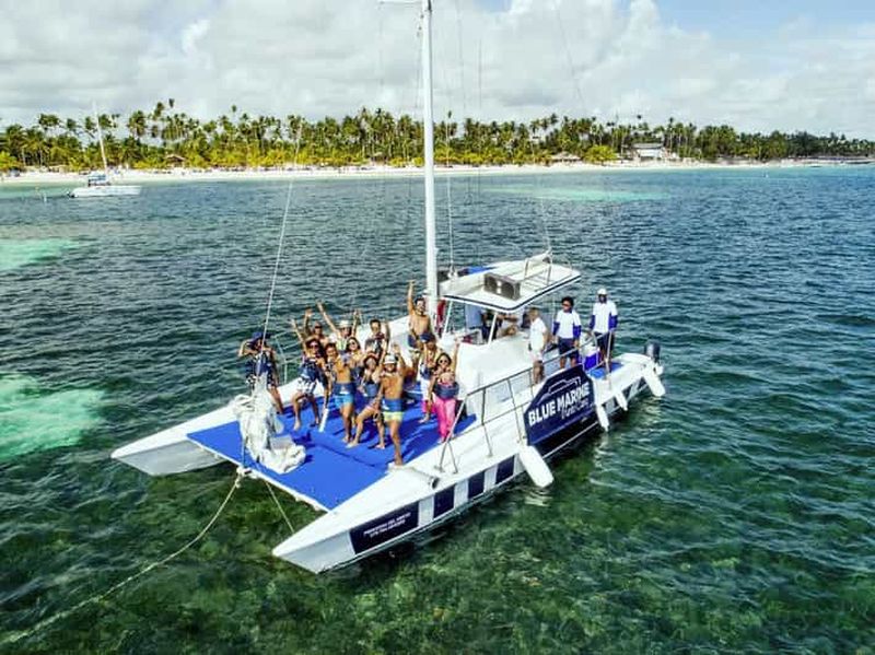 Billet Bávaro: excursion en catamaran à Punta Cana avec bar ouvert et collations