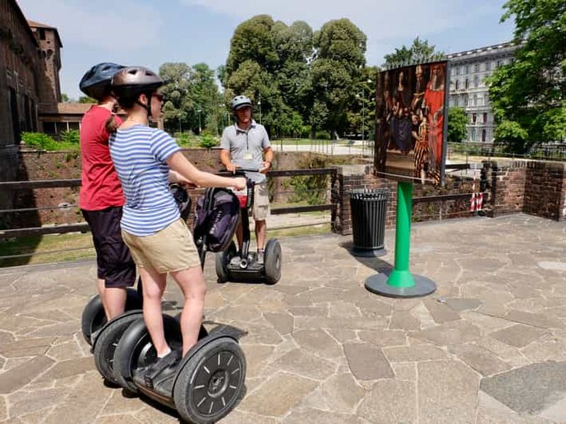 Billet Milan : Visite en Segway avec guide touristique 3 heures et demie