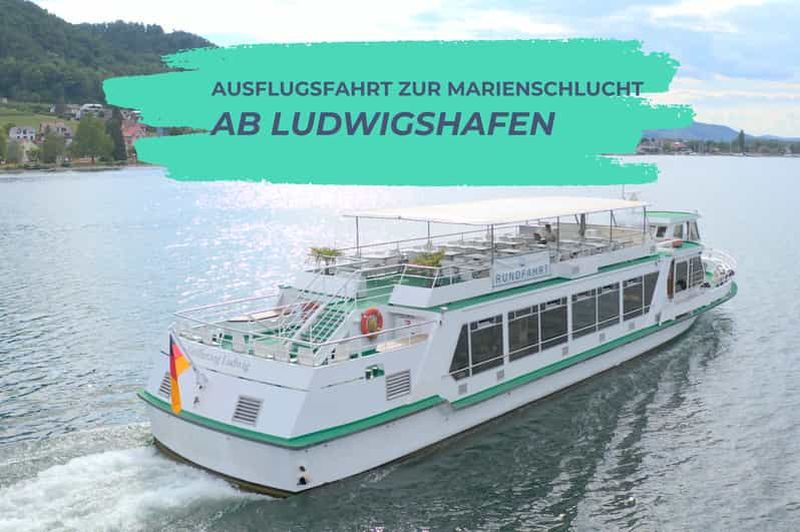 Billet Lac de Constance : croisière vers les gorges de la Vierge à partir de Ludwigshafen