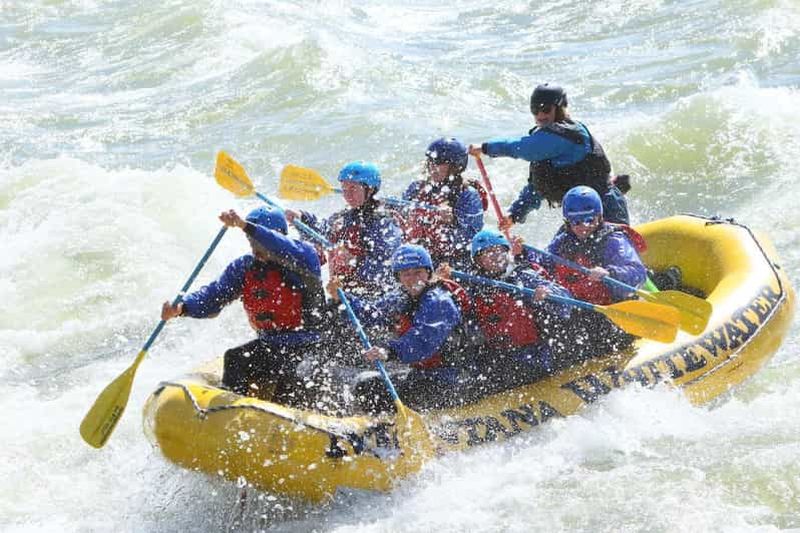 Billet Gardiner : Excursion d'une demi-journée en rafting sur le Yellowstone