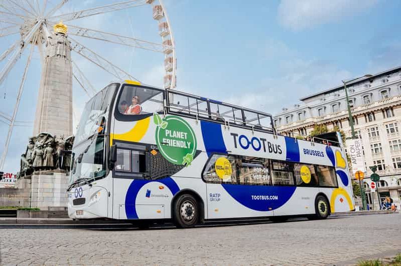 Billet Bruxelles : visite en bus à arrêts multiples et tour de grande roue