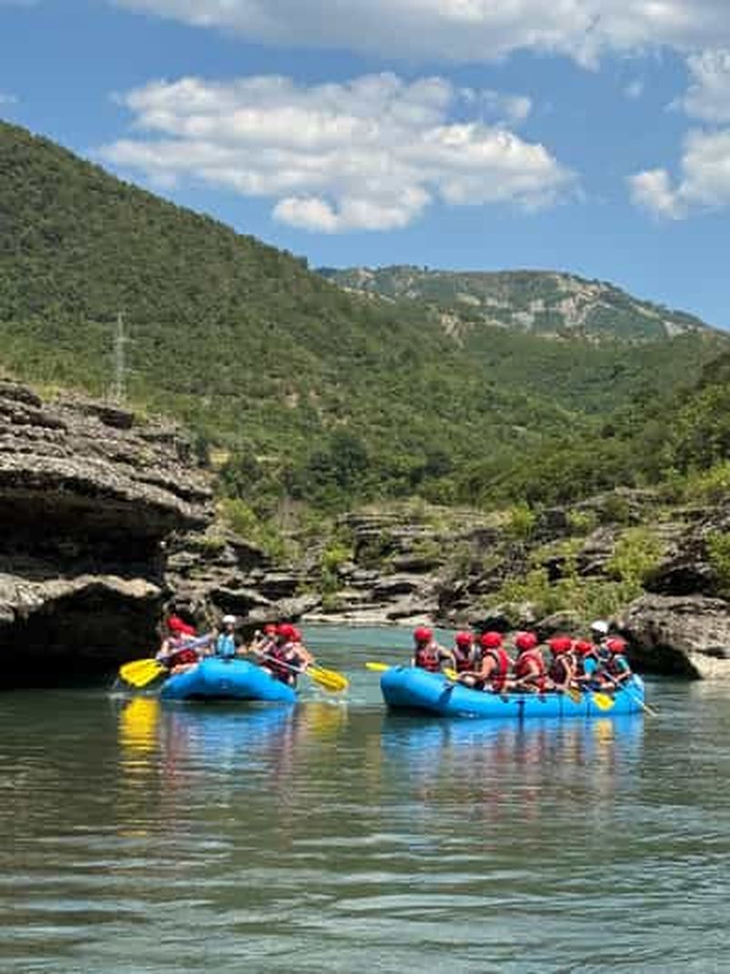 Billet Permet : Expérience en kayak - Parc national de la rivière Vjosa, Albanie