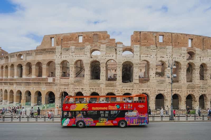Billet Rome : City Sightseeing Bus à arrêts multiples avec Audioguide