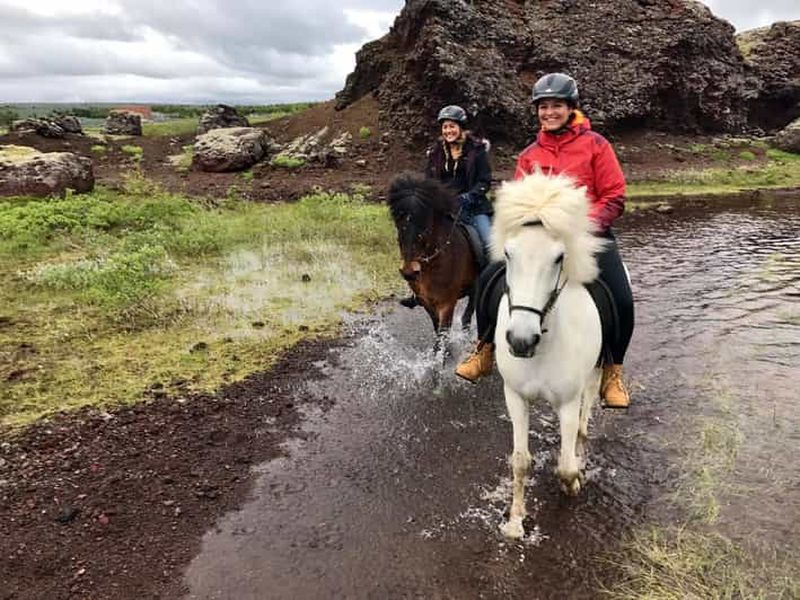 Billet Reykjavik : Visite en petit groupe de l'après-midi à cheval à Mjölnir