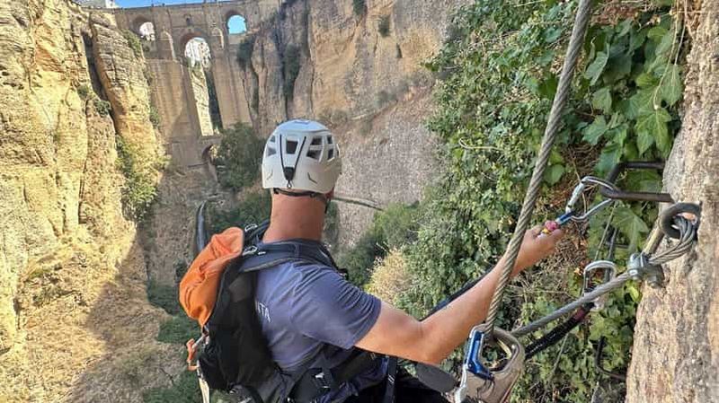 Billet Ronda : Aventure complète de via ferrata - 3 niveaux avec guide