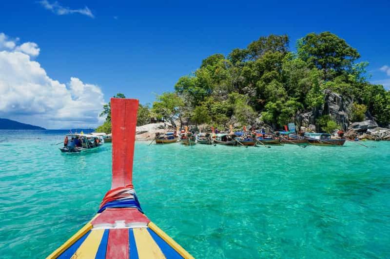 Billet Koh Lipe : Excursion de plongée en apnée sur 7 îles en bateau à longue queue avec déjeuner