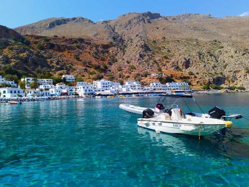 Billet Depuis La Canée : Visite guidée à Loutro (billets de bateau inclus).