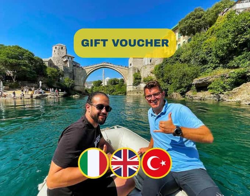 Billet Sarajevo : Mostar, Konjic, Počitelj, maison soufie et cascades