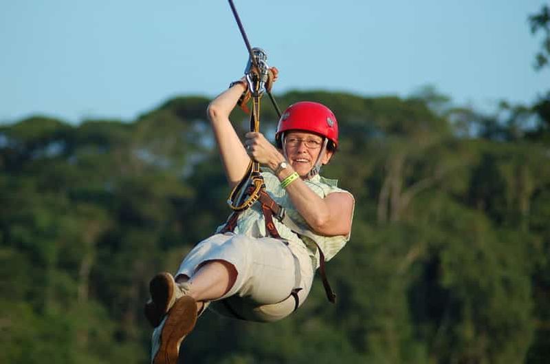 Billet Au départ de San José : Combo Aventure Canopy & Rafting Pozo Azul