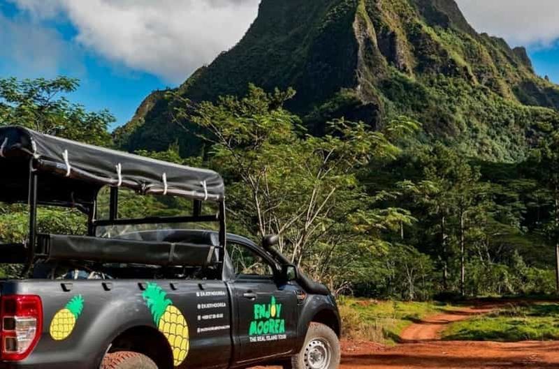 Billet Moorea : visite de l'île avec randonnée vers une cascade et déjeuner