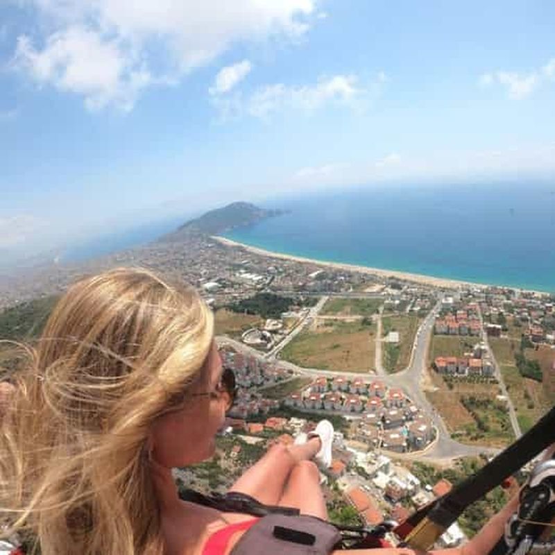 Billet Alanya : expérience de parapente en tandem avec option vidéo