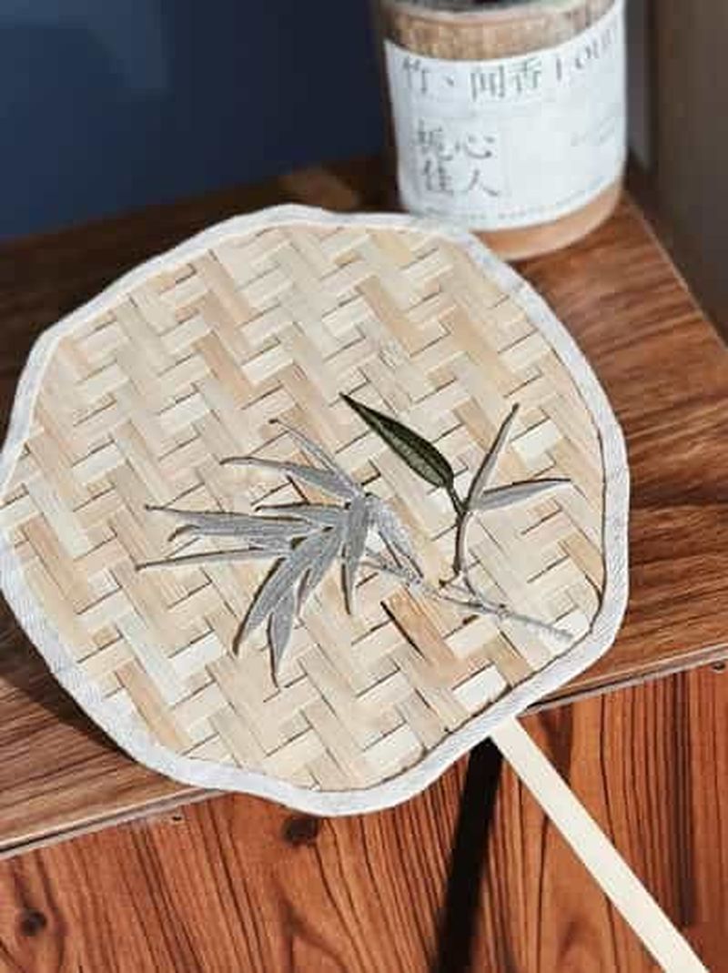 Billet Guangzhou : atelier de tissage de bambou avec fabrication d'un éventail artisanal