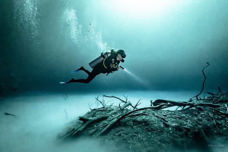Billet Tulum : Plongée dans 2 cenotes dont un profond Pit Dos Ojos