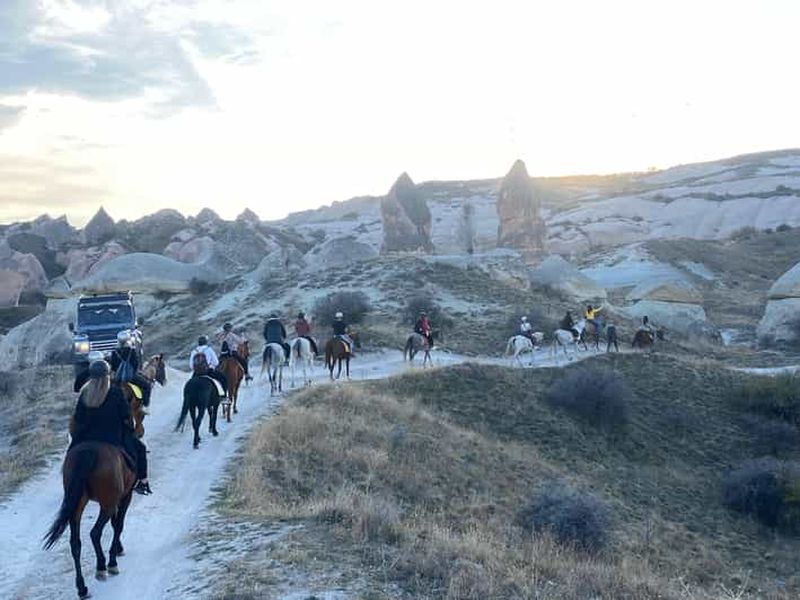 Billet Cappadoce : Promenade à cheval de 2 heures et excursion en quad d'une heure