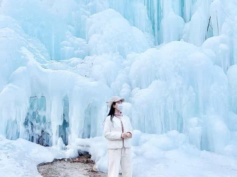 Billet Séoul : vallée d'Eobi (hiver), fraises, île de Nami et vélo
